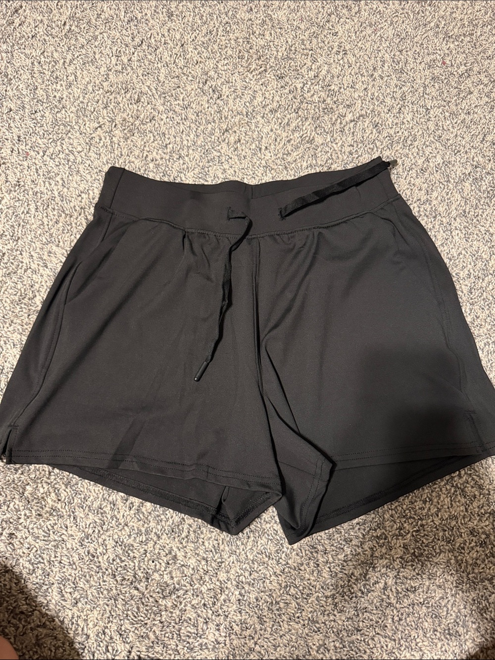 Amazon Black Women's Athletic Drawstring Shorts